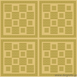 Πάνελ Ταβάνι 50/50 Αριθμός 15-327 Versace Χρυσό